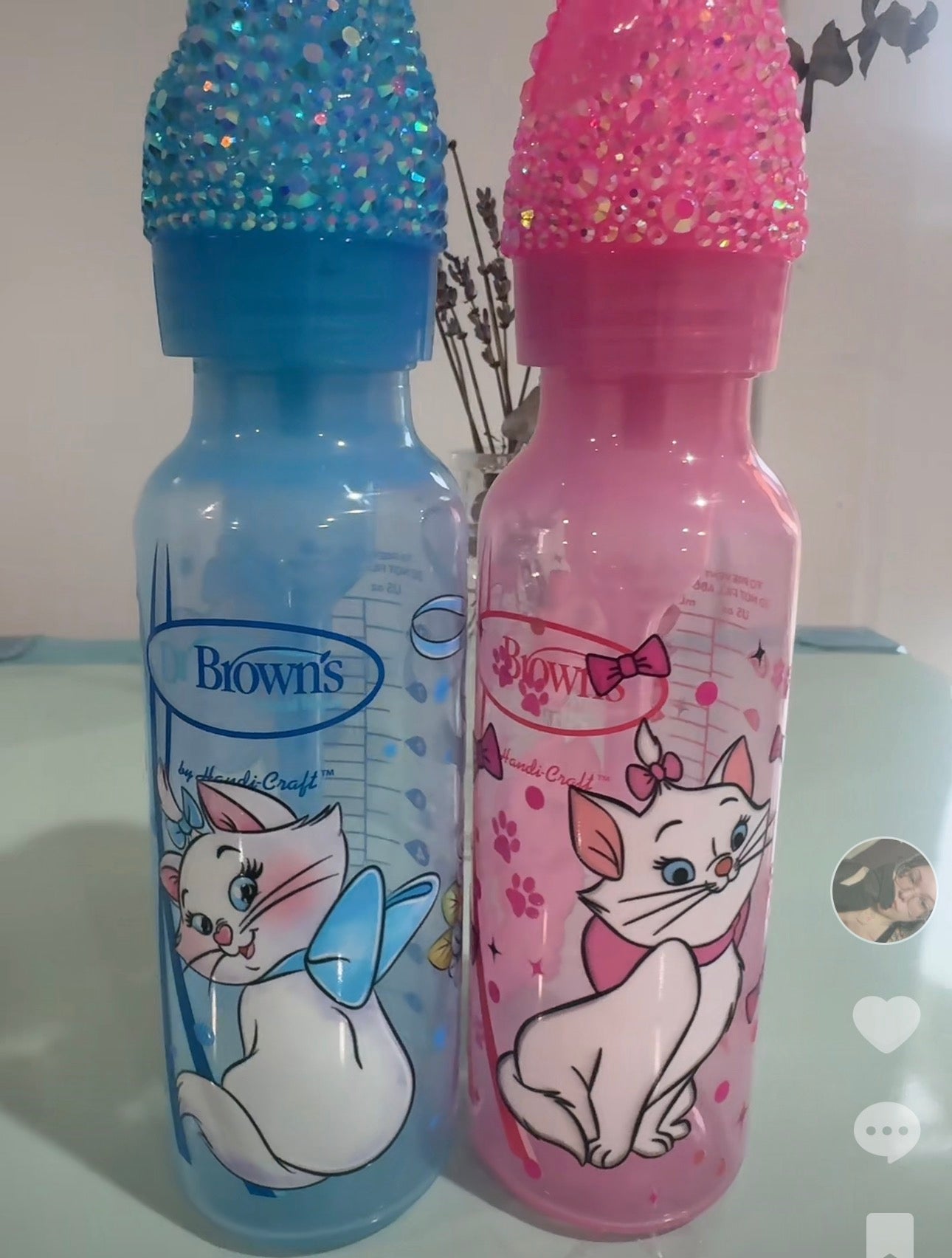 Blue Kitty Bottle 🩵🩵