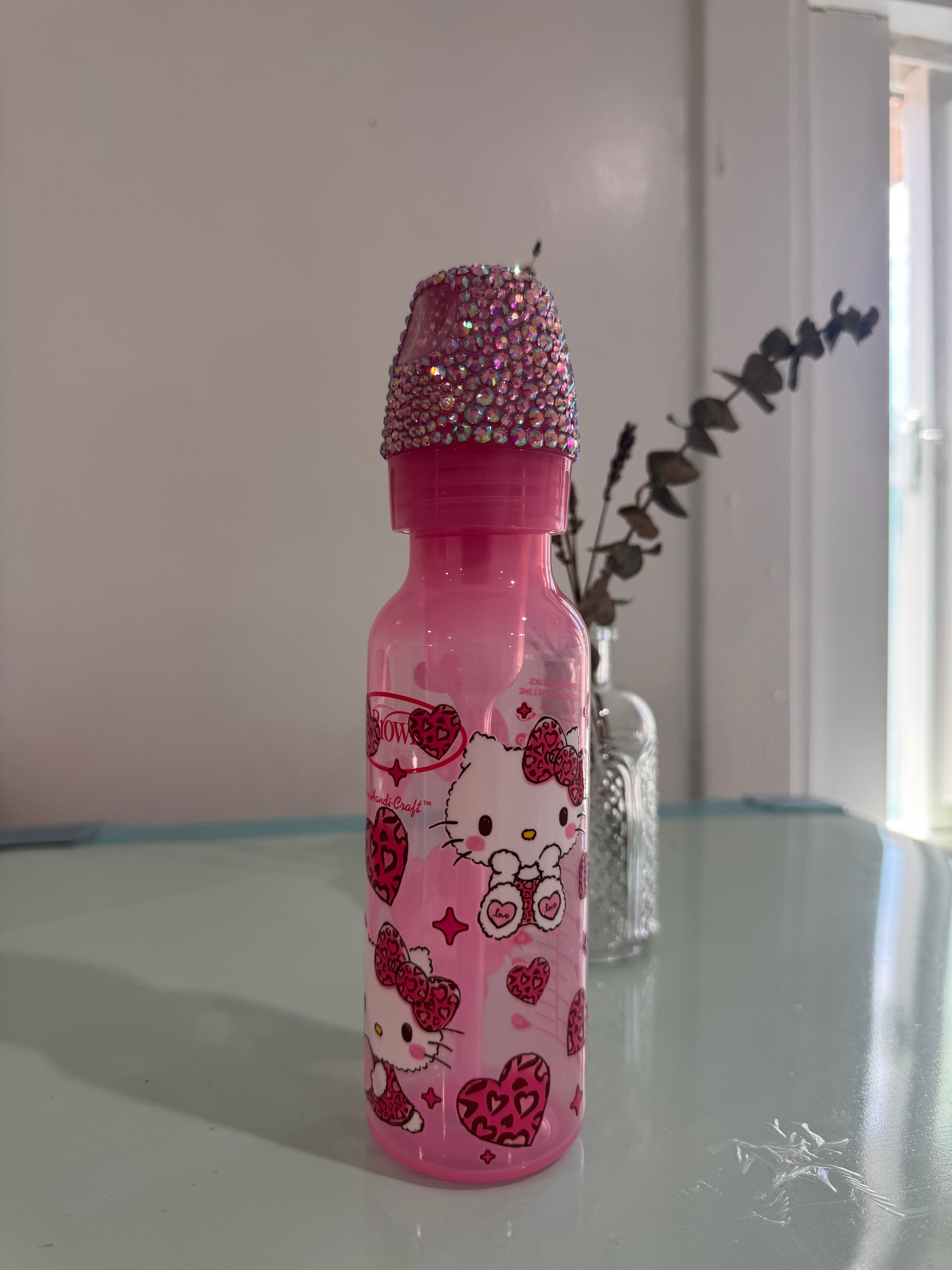 Cheetah Print Pink Bottle