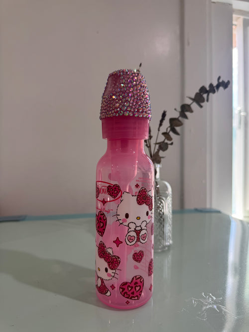 Cheetah Print Pink Bottle