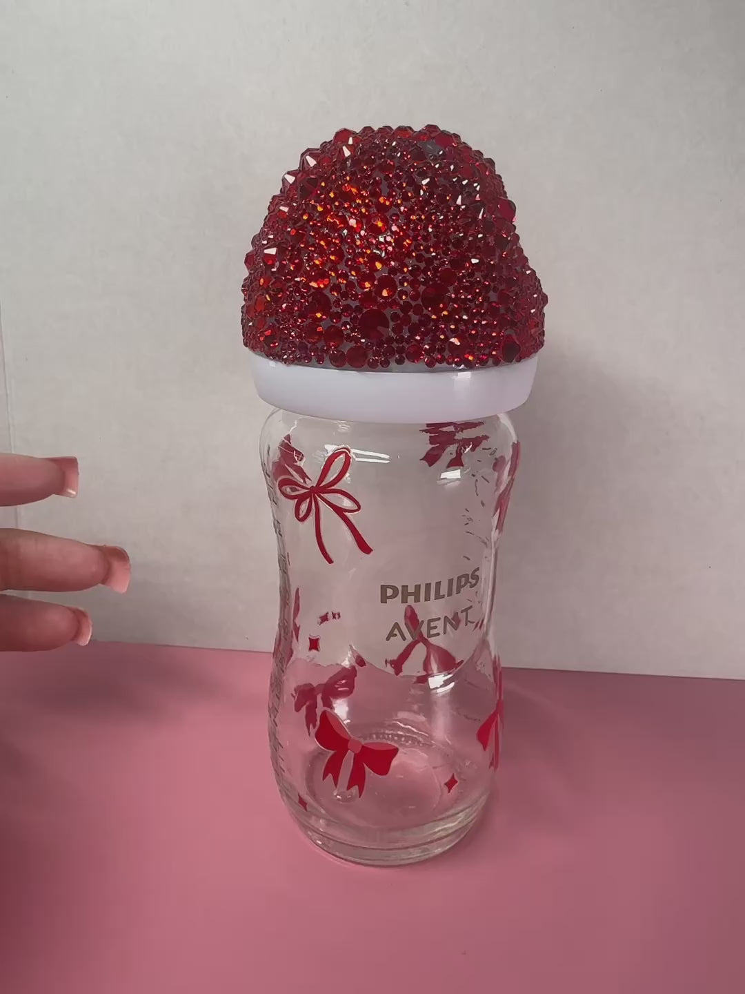 Red Bow ❤️ Bottle