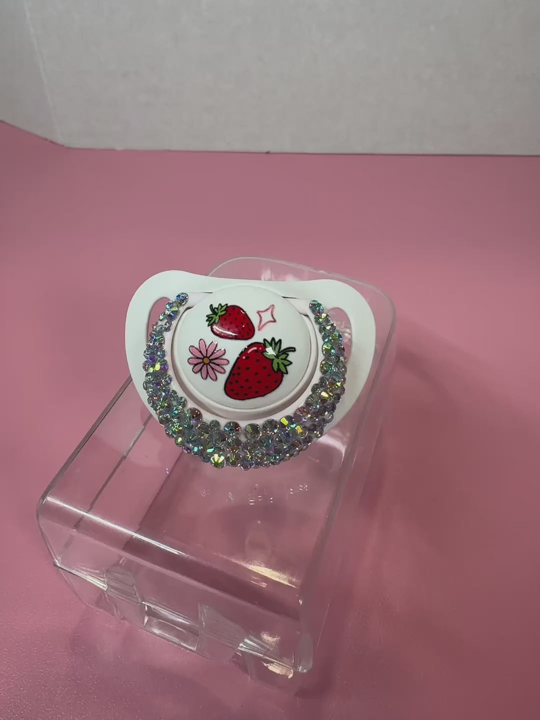 Strawberry 🍓 Paci